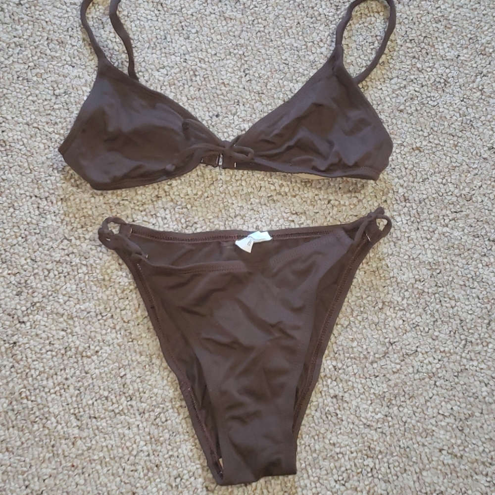 J.Crew Small Brown bikini